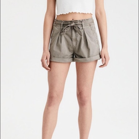 American Eagle Outfitters Pants - 2/$35 American Eagle High Waisted Paper Bag Shorts